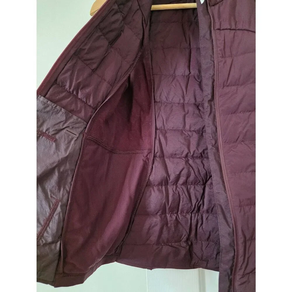 Lululemon Down For It All Vest Size 2-LW4BY8S Wine